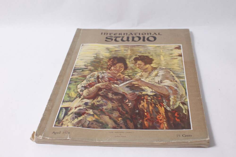International Studio Magazine – April 1924 Rare, Vintage, Magazine,